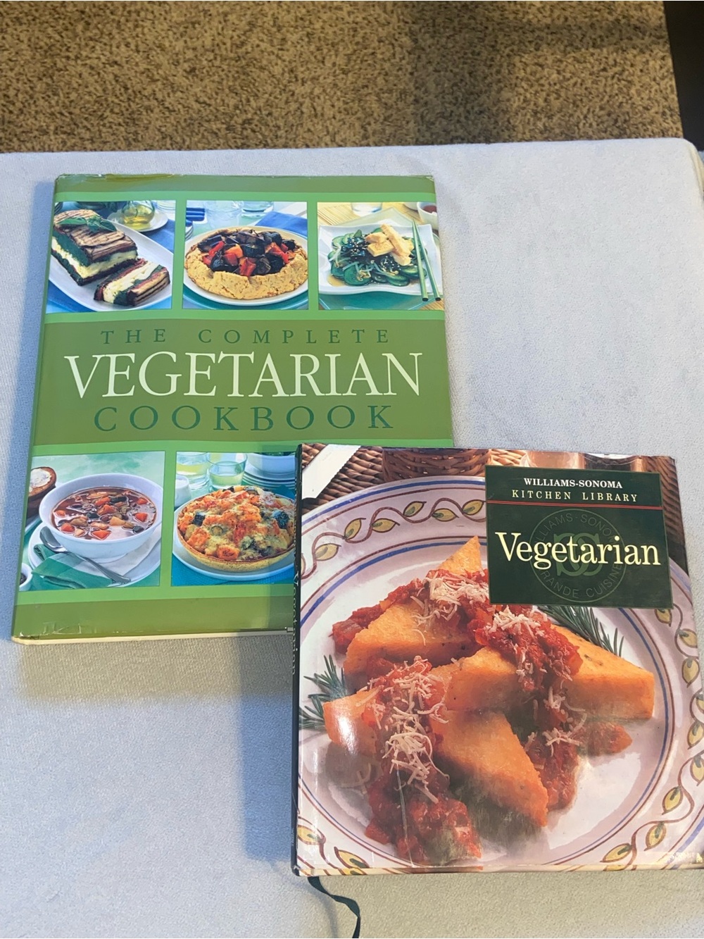 Set Of 2 Vegetarian Cookbooks